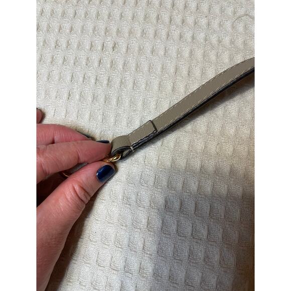 Louis Vuitton Beige/ Dune Short Bag Strap W/ Gold Clasp 21 Inch - Picture 8 of 11